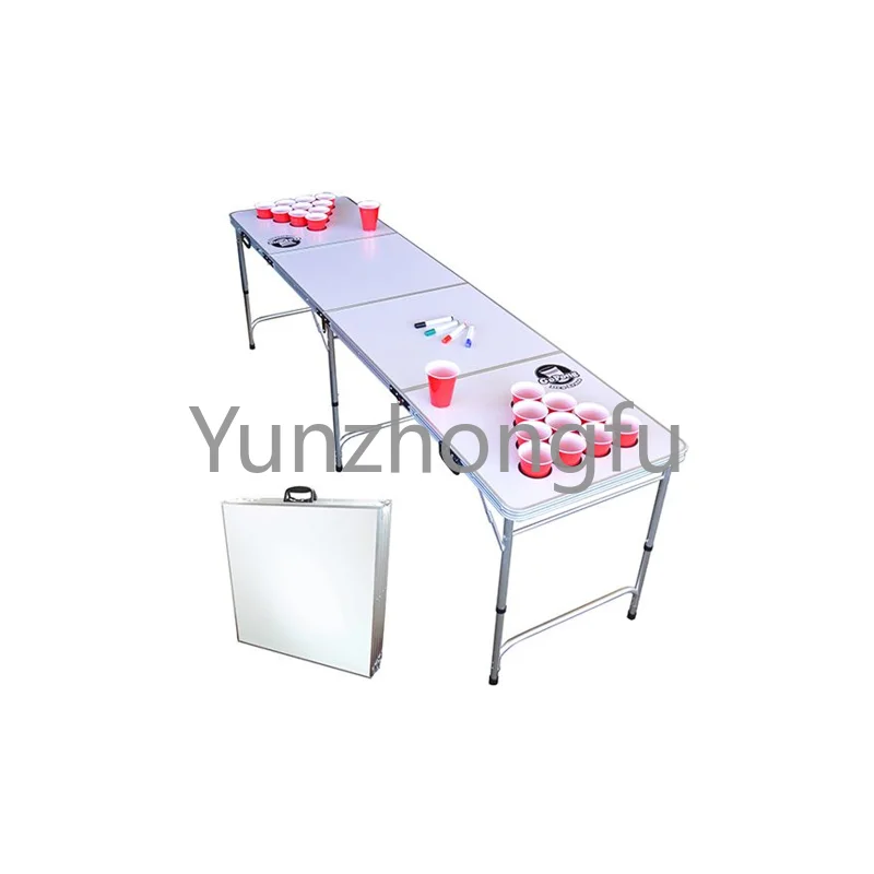 Портативный Регулируемый стол для пива и понга 8 футов