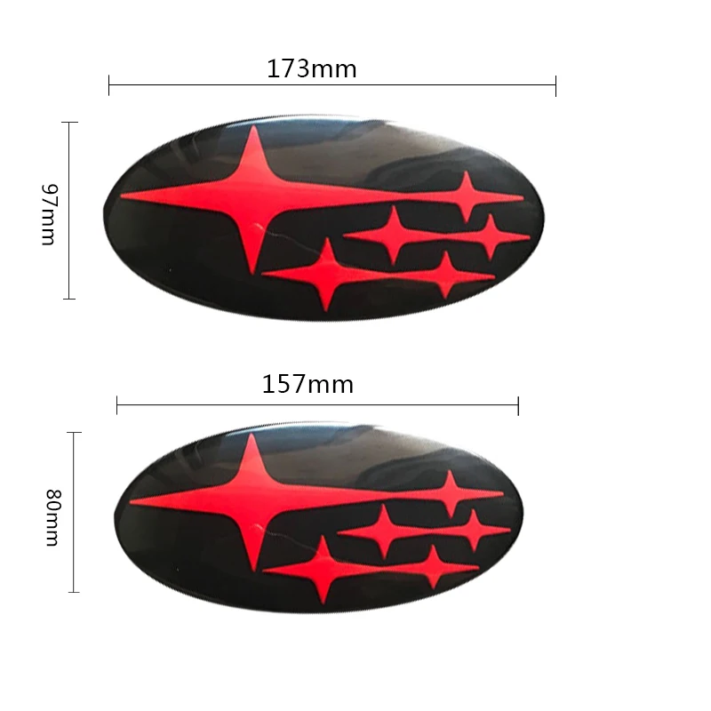 Акриловый автомобильный Стайлинг эмблема передней капота и заднего багажника