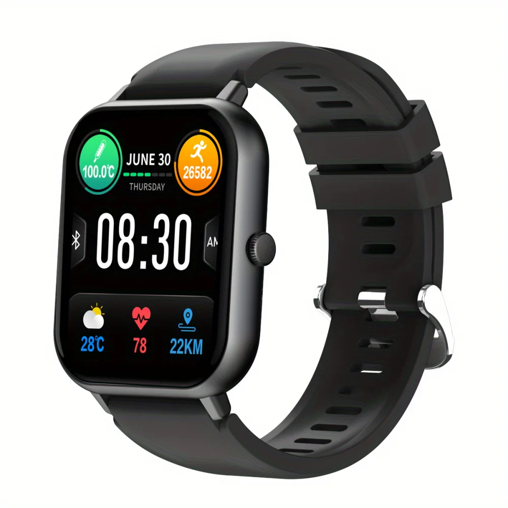 

1.83'' Full Touch Screen Metal Body BT Calling Smart Watch With 100+Sport Modes/100+ Watch Faces/Built-in Games