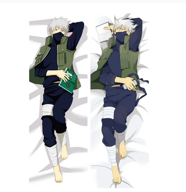 Двухсторонняя аниме Подушка Hatake Kakashi для косплея дакимакура обнимающая подушка