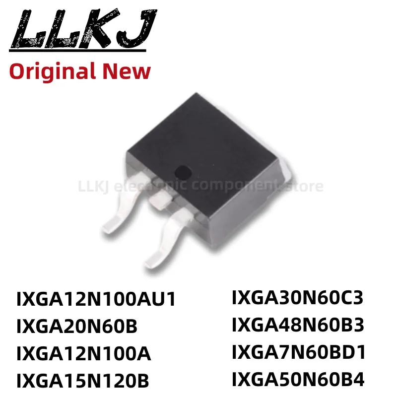 1 шт. IXGA12N100AU1 IXGA20N60B IXGA12N100A IXGA15N120B IXGA30N60C3 IXGA48N60B3 IXGA7N60BD1 IXGA50N60B4 TO263 MOS FET TO-263