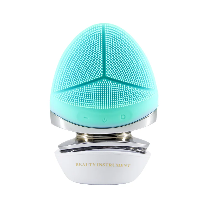

New Arrival Waterproof Electric Face Cleansing Brush Device for Deep Cleaning Sonic Facial Cleansing Brush