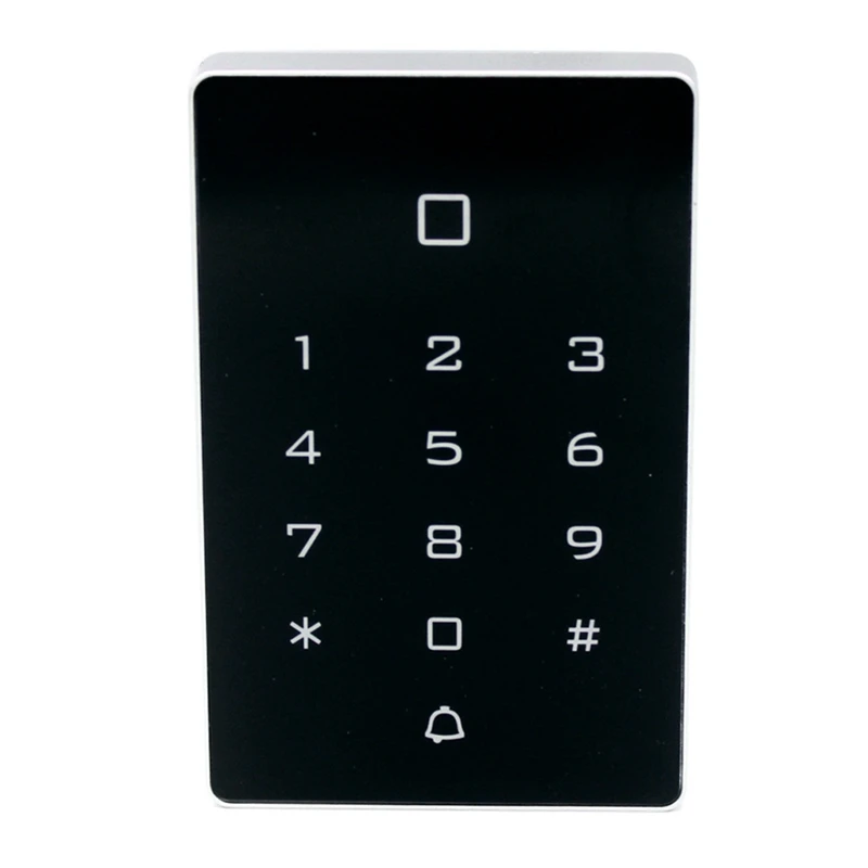 

RFID Keyless Access Control Keypad 2000 User EM/ID Card Touch Screen Standalone Access Control Reader Non-Waterproof