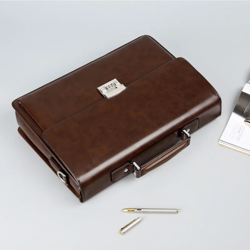 Leather Bag for Men Luxury Brand Women's Bags Executive Briefcase Man Suitcase Laptop Men's Handbag Business Tote sacoches