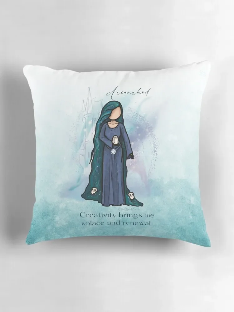 Подушка арианрод богини кельтский ткач судьбы диванные подушки Наволочки
