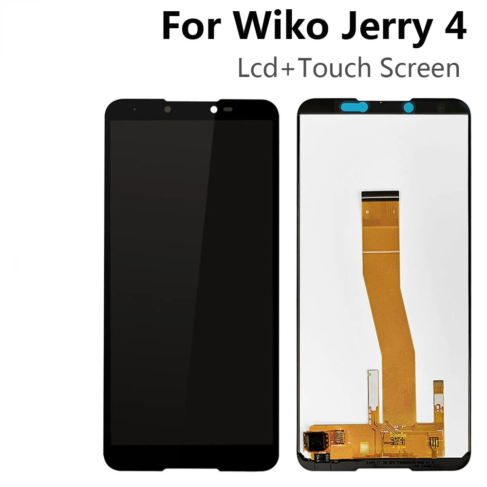 

ЖК-дисплей и сенсорный экран в сборе для Wiko jerry 4, ЖК-дисплей для Wiko Jerry4 W-K420, детали датчика