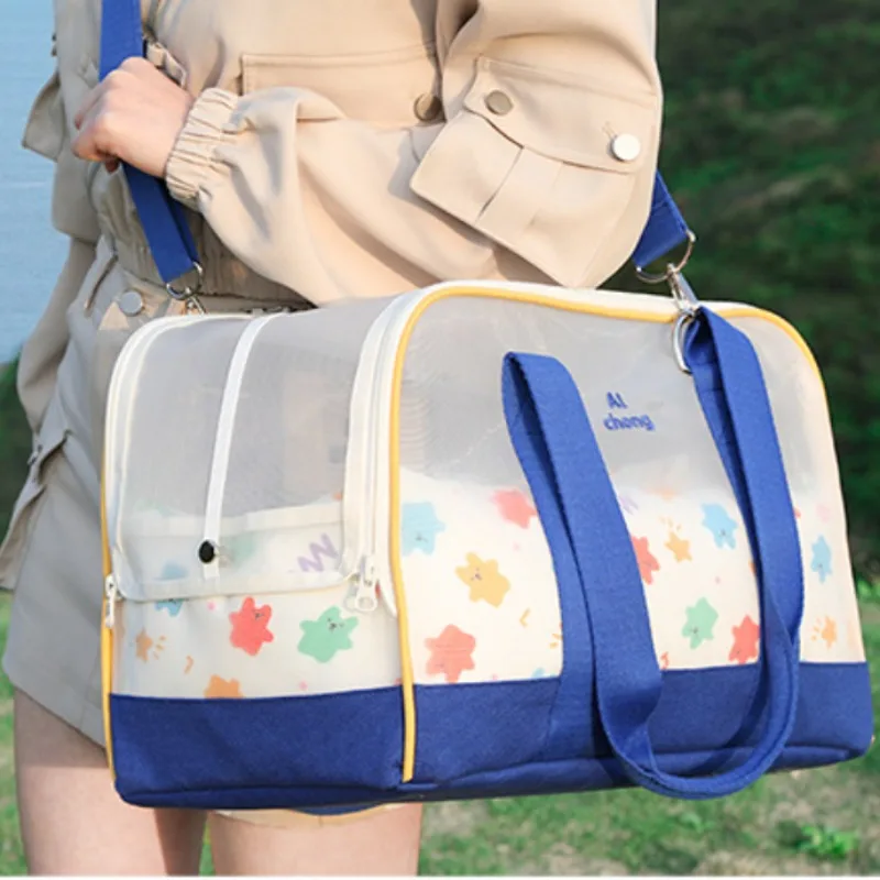 

Дышащая дорожная сумка для кошек, многофункциональная переносная Сумочка для собак с подушкой, для чихуахуа