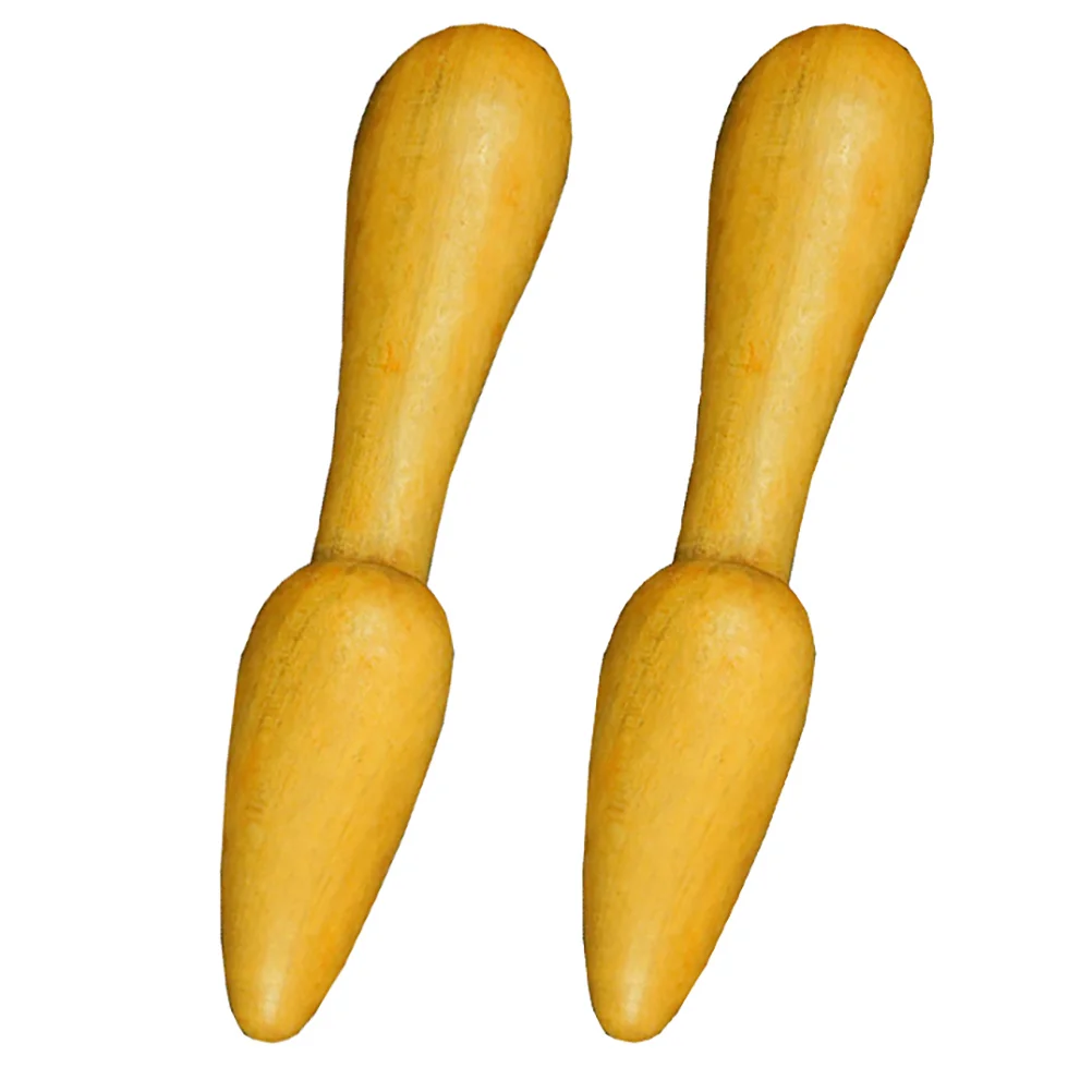 

2 Pcs Stick Household Tools Body Relaxation Stick Simple Trigger Point Sticks Wooden Body Knock