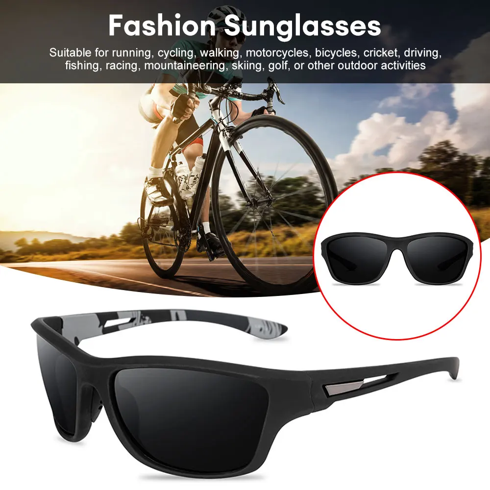 

Sun Protection Cycling Glasses Outdoor Sunglasses Men Women Sport Goggles UV400 Bike Bicycle Eyewear Riding Fishing Glasses