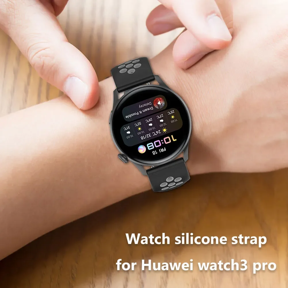 Фото Ремешок для часов Huawei Watch 3/3 Pro/GT2/GT, 2 цвета №4