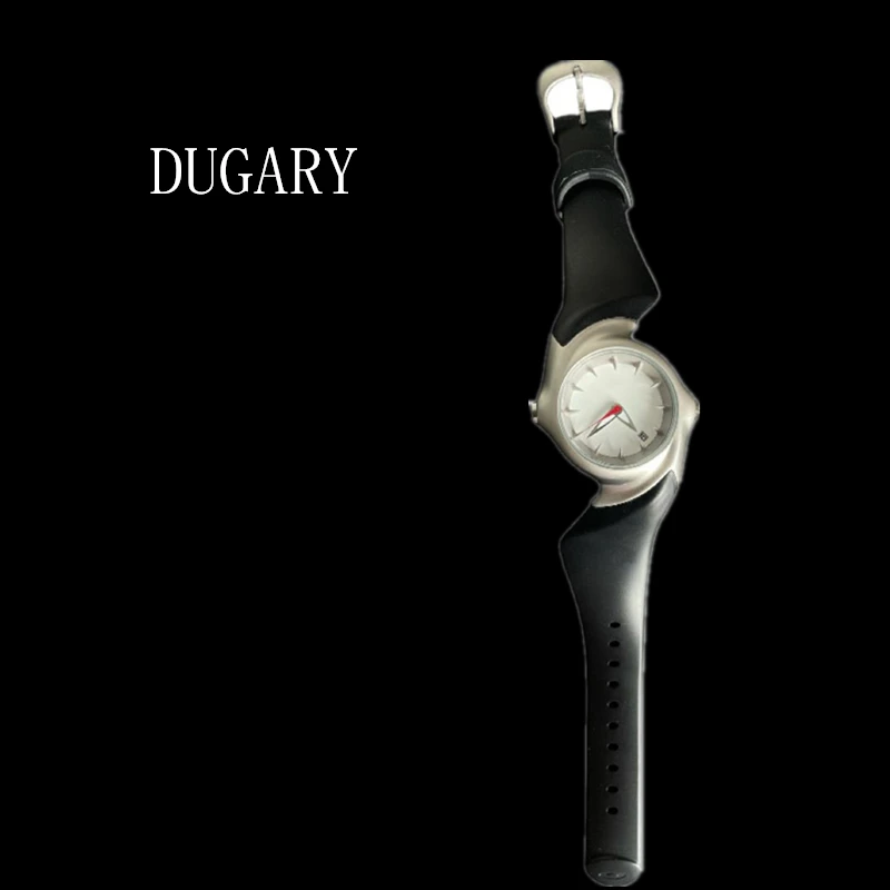 DUGARY модные верхние кварцевые часы спортивные круглые светящиеся