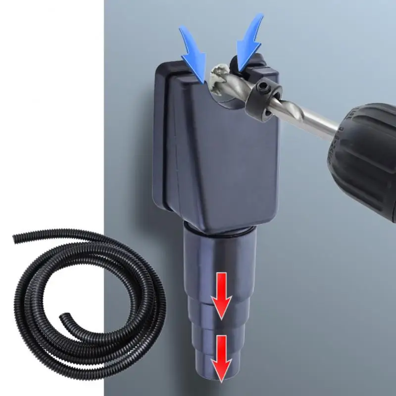 Vacuum Tube Hands-Free Dust Collector Guard Kit Universial Electric Drill Woodworking Protective Cover Tool Dropshinpping | Инструменты