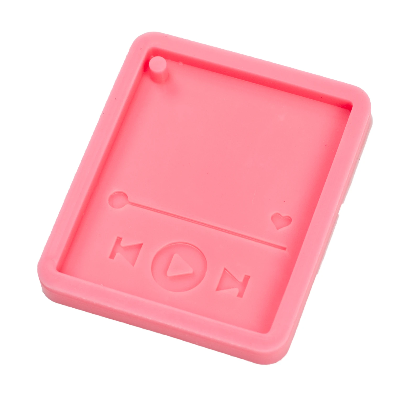 

Music player Mould, Silicone Keychains Molds DIY for Key Chain Pendant, Jewelry Epoxy Mould