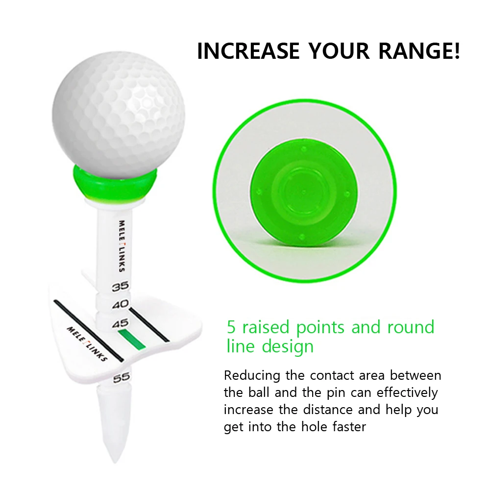 4PCS Golf Tacks Golf Practice Golf Ball Holder Golf Tees Outdoor Mini Golf Training Aids Accessory Ball Stud Golf Supplies