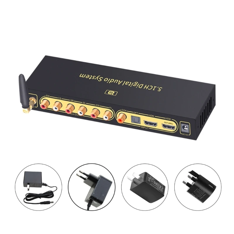 

HD820 Digital HDMI-2.0 Optical Coxial Analog- RCA- DTSHD SPDIF