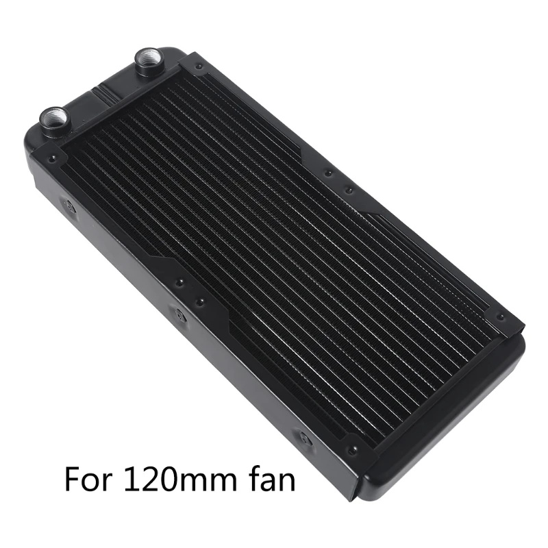 

2022 New 1/4" Pure Aluminum 18 Pipe Heat Exchanger Radiator for Computer PC CPU CO2 Water