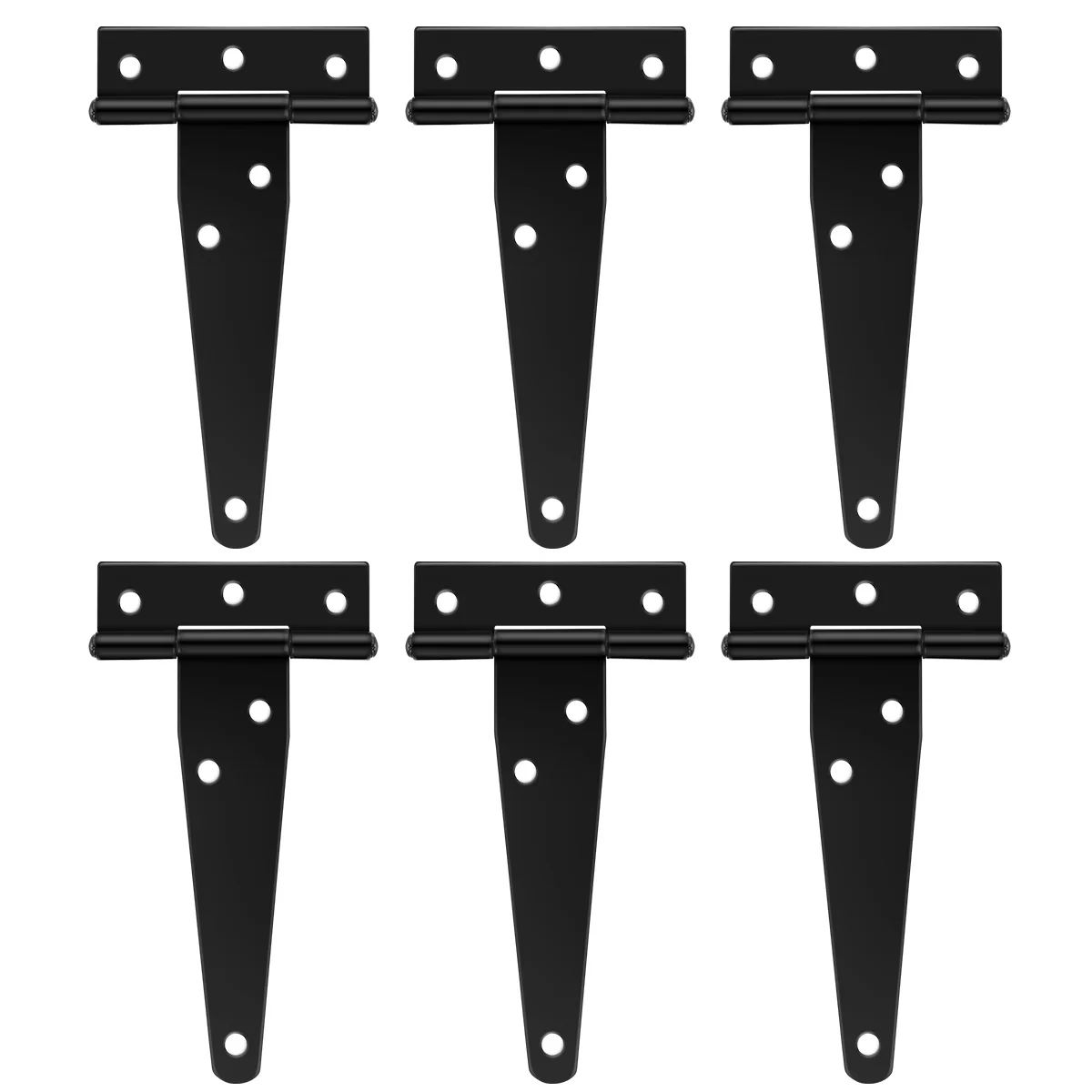 

Spring Hinge T Shape Rustproof Shed Iron Strap Hinges Cabinet Heavy Duty 4 Inch Door