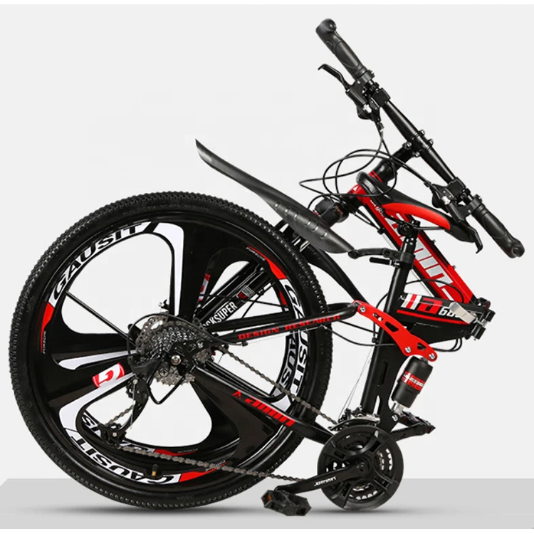 

Горный велосипед Mountainbike, складной горный велосипед с полной подвеской, 26 дюймов