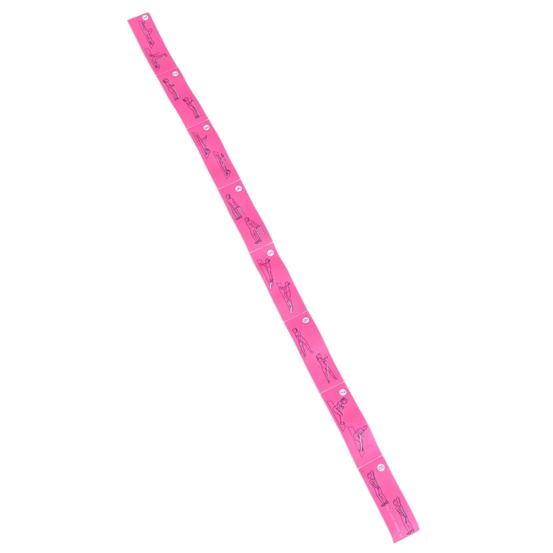 

Gymnastics Adult Latin Training Bands Multi-Functional Pilates Yoga Stretch Resistance Bands Fitness Elastic Band