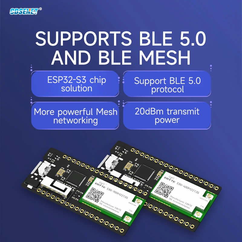 Фото ESP32-S3 LR1121 Двухдиапазонная тестовая плата CDSENT EoRa-HUB-400/900TB Шлюз LoRaWAN 2,4G OLED-дисплей Одноканальный концентратор с открытым исходным кодом №5