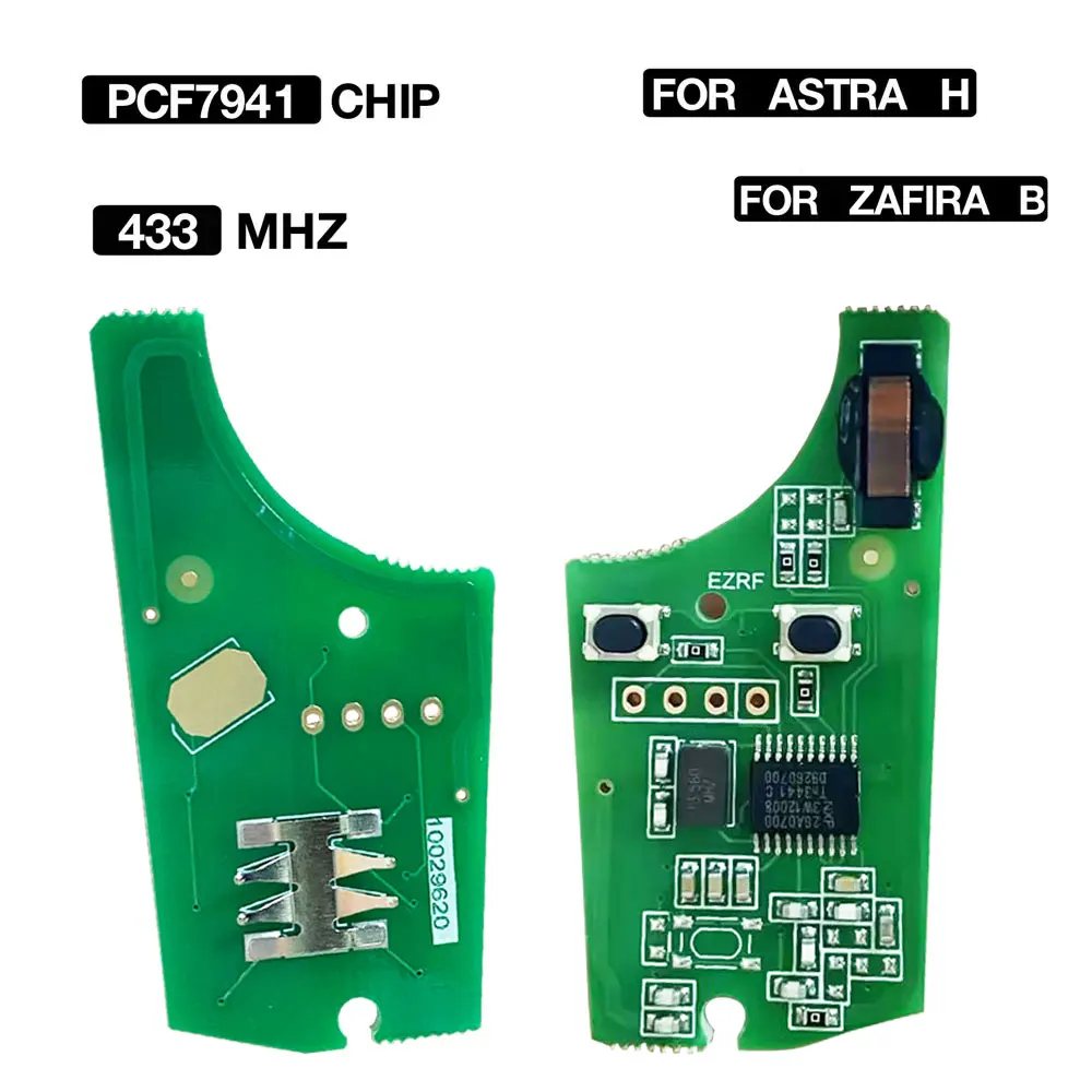 

XNRKEY 433 МГц плата дистанционного ключа автомобиля ID46 PCF7941 чип для Opel Vauxhall Astra H 2004-2009 Corsa D 2007-2012