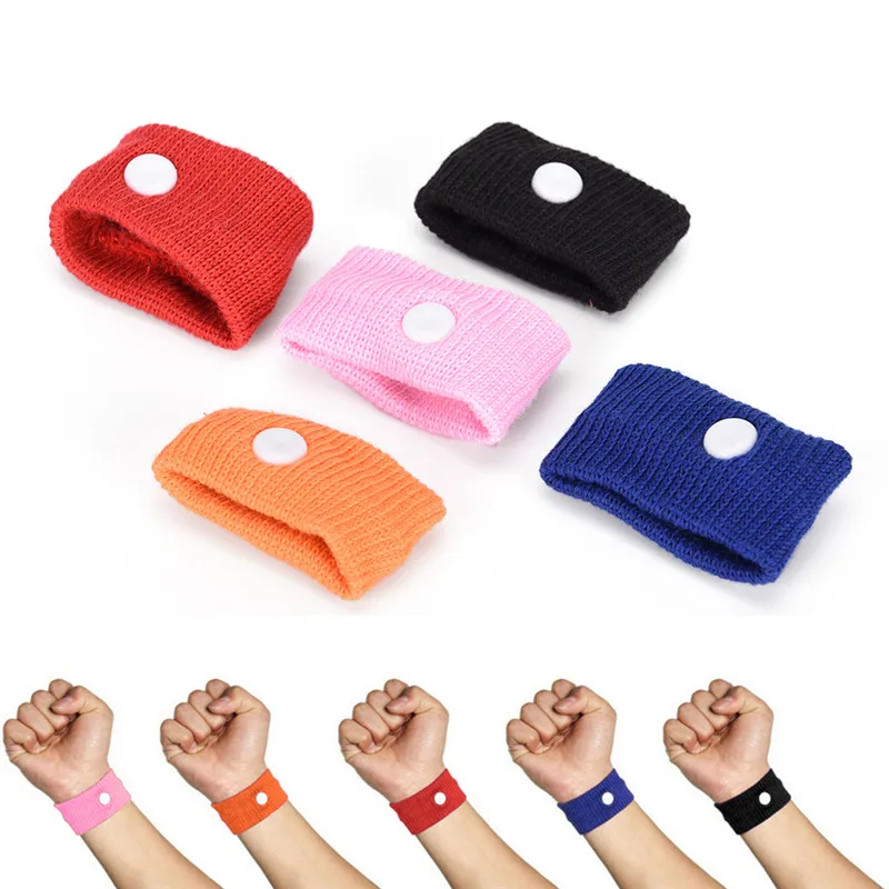 

1Pc Sickness Wrist Band Anti Nausea Car Sea Plane Boats Wristband Relief Anti-motion Sickness Wrist Strap Reusable Adjustable