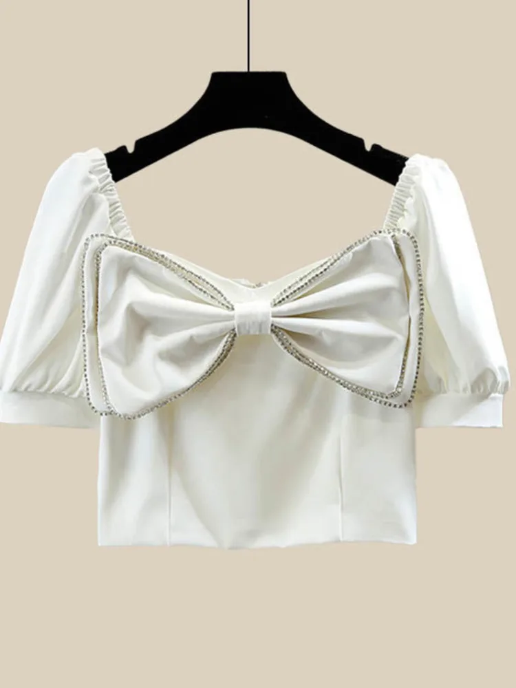 Женский элегантный костюм heeylace французский винтажный летний комплект из двух