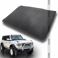 Cargo Liner for 2021 2022 Ford Bronco 4-Door Car Rear Trunk Mats for Bronco Accessories All Weather Rear Cargo Trunk Mat
