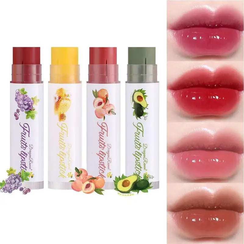 

Увлажняющий меняющий цвет бальзам для губ с фруктовым ароматом, антипригарная чашка, Женская долговечная антирастрескивающая помада, косм...