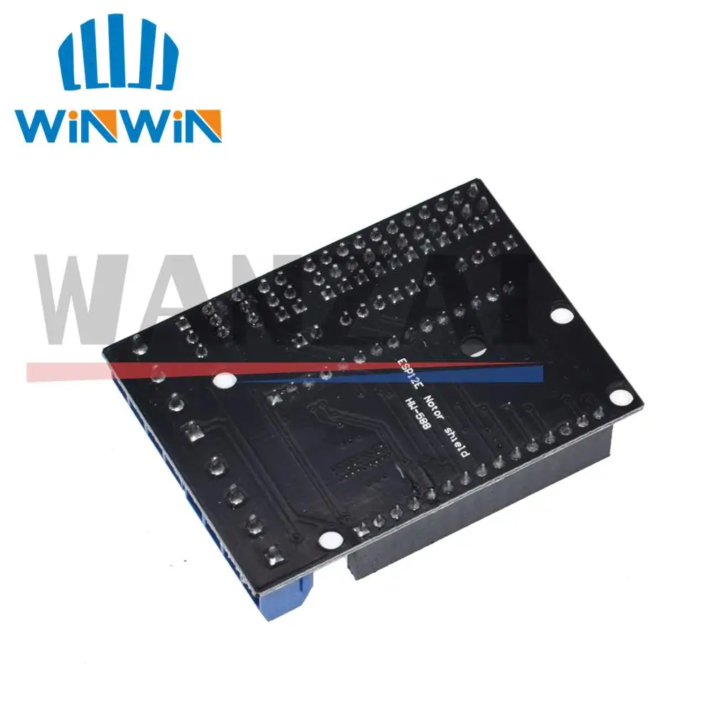 1pcs NodeMCU Motor Shield Board L293D for ESP-12E from ESP8266 esp 12E kit diy rc toy wifi smart car remote control - купить по