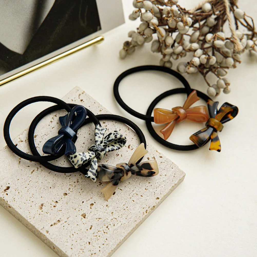 

Резинки для волос с бантом женские, милые мягкие эластичные заколки для волос, 1 шт.