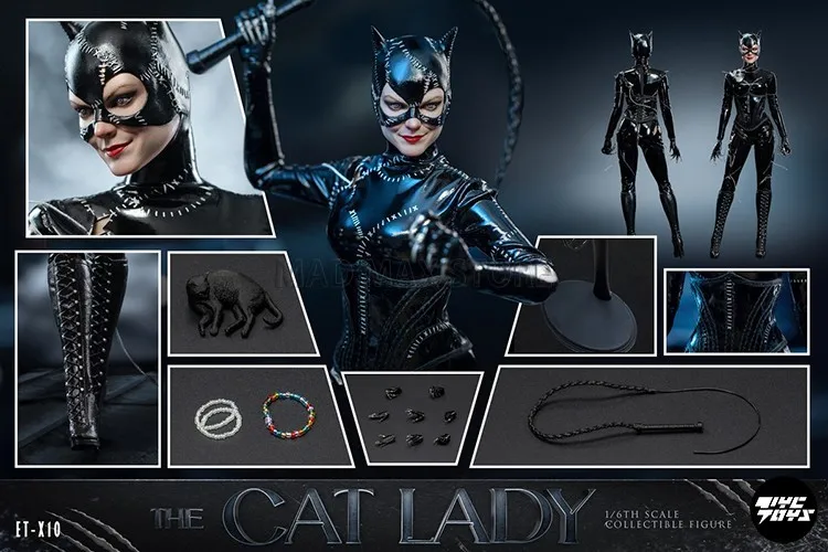 В НАЛИЧИИ: Коллекционная фигурка ET-X10 Cat Lady 16, издание 92, «Бэтмен возвращается», Олд Кэт-Уомен, стандартная версия, модель, игрушка, подарок (art.: 3920da4ed2f0a) - 3920da4ed2f0a
