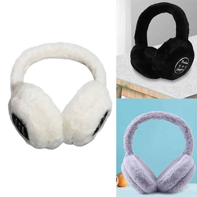 

Wireless Headset, Plush Warmth, Bluetooth Foldable Wireless Headset For Young People