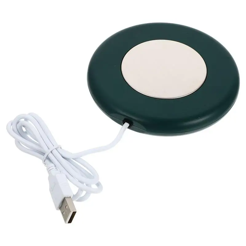 

1 set of Heating Coaster USB Cup Warmer 55℃ Constant Temperature Tea Cup Warmer