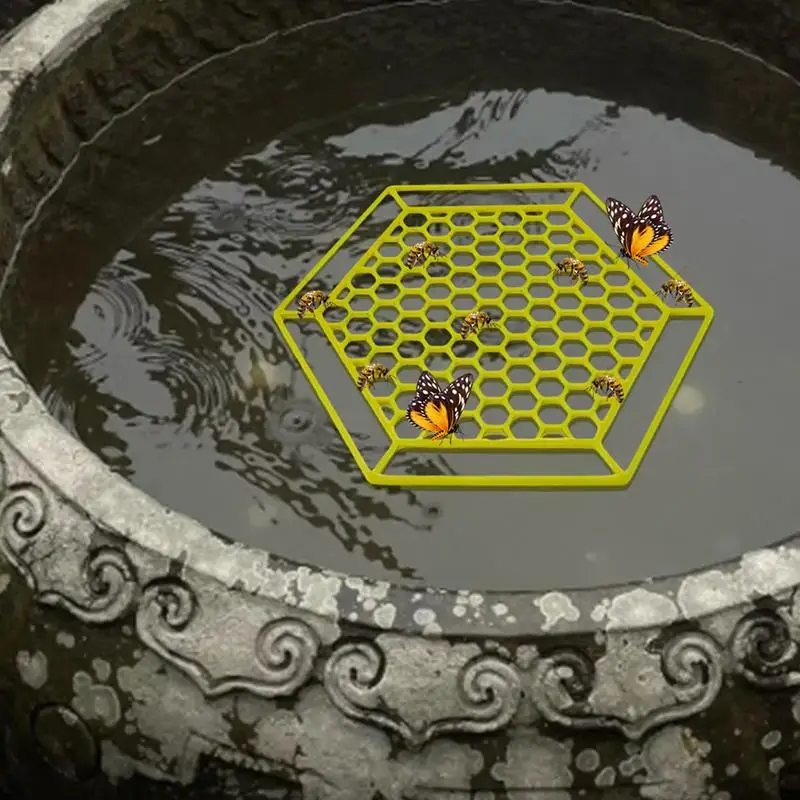 Пчелиный Ловец воды чашки пчеловодка жаждущий опылитель плавающий остров пчелы