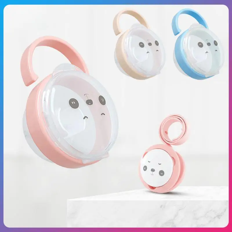 

Baby Infant Pacifier Storage Box Container Travel Pacifier Nipple Case Holder Tooth Gel Dust Cover