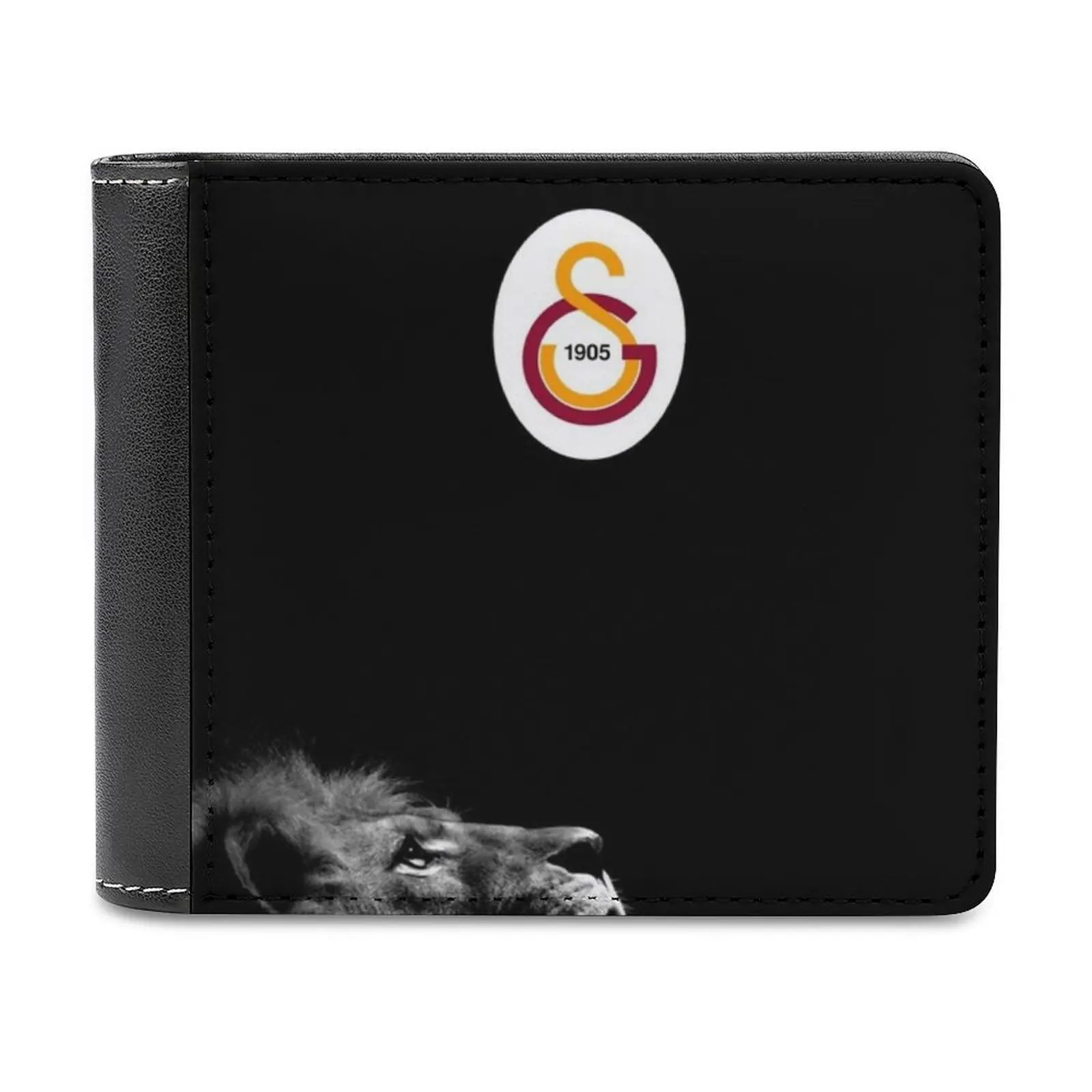 

Lion Pattern Leather Men's Wallets Hot Selling New Men's Wallet Trend Card Pack Purse Gs Cimbom Turkey Turkiye Turkish Football