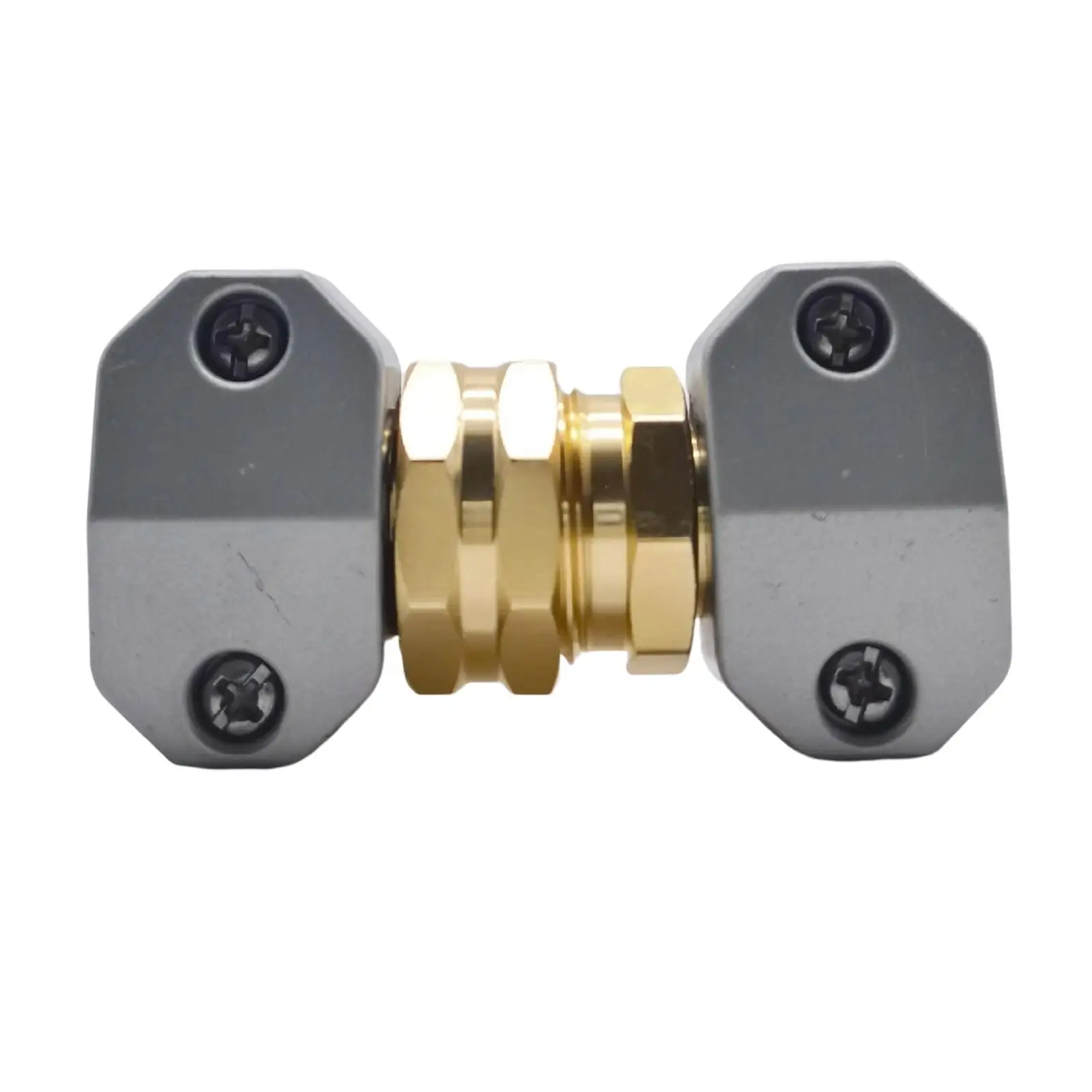 

1 Pair Hose Connector Hose End Mender Durable Professional Easy to Install Garden Hose Fittings for Direct Replaces Repair Parts