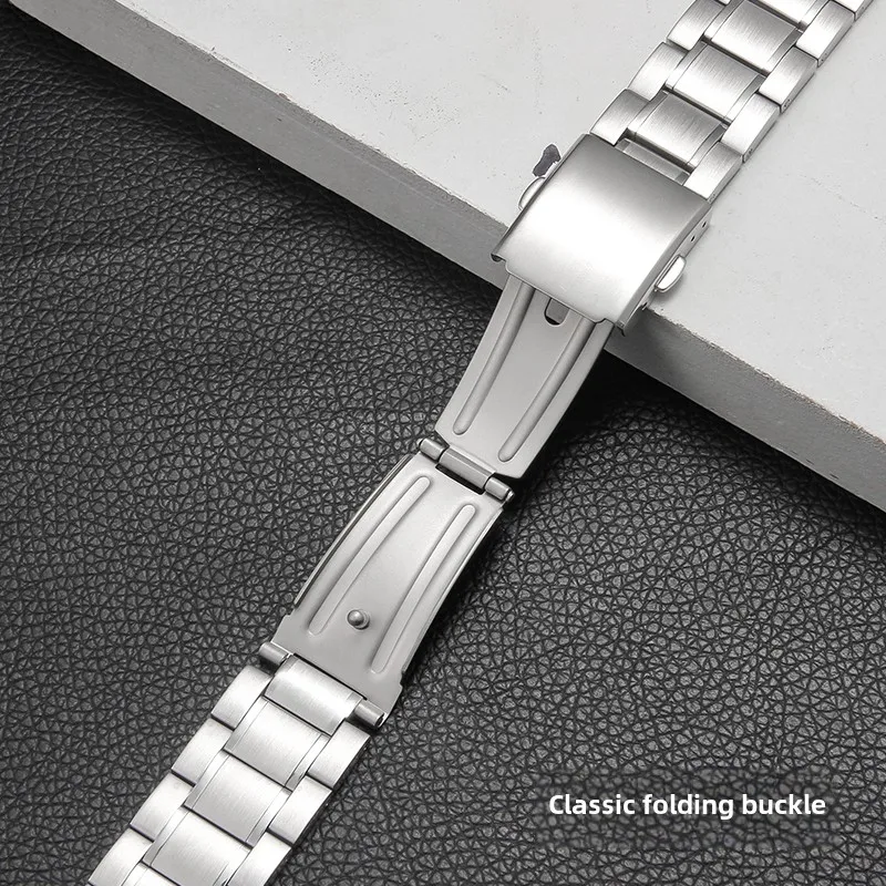 Для Casio Duro Series MDV 106107   Термостойкий водонепроницаемый ремешок для часов из нержавеющей стали, ремешок с вентилируемым резиновым основанием, 22 мм (art.: 3920cd39cbd3a) - 3920cd39cbd3a