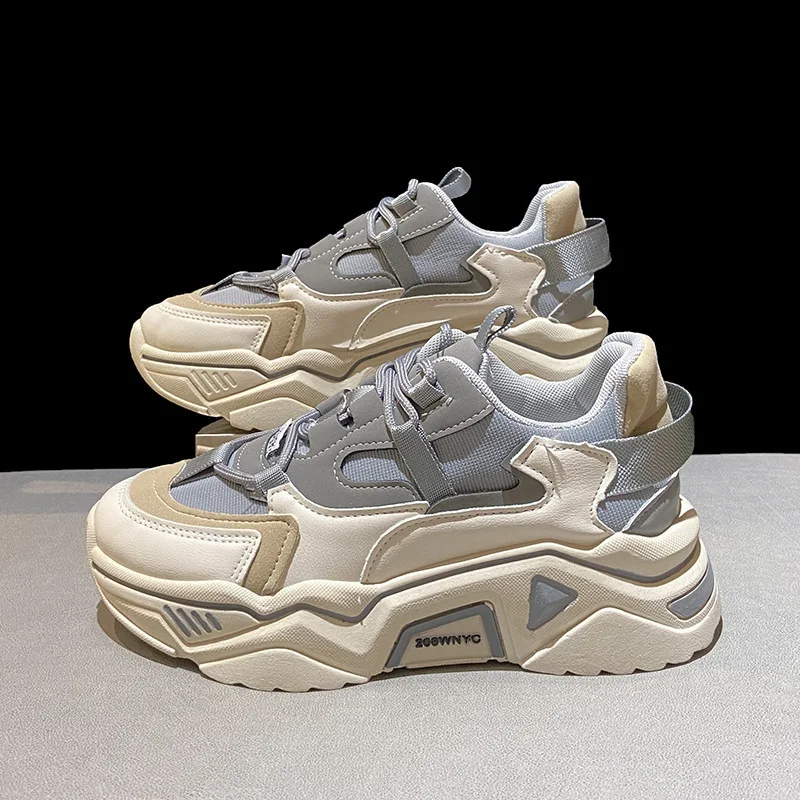 Women's Heighten Casual Shoes Sneakers 2023 New Spring Autumn Sports Shoes for Women Running Shoes Zapatos De Mujer