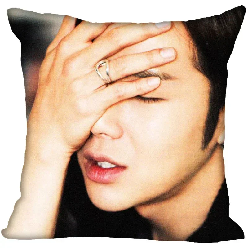 Jang Keun Свадебная Квадратная Наволочка Из Искусственной Кожи Мягкая Атласная