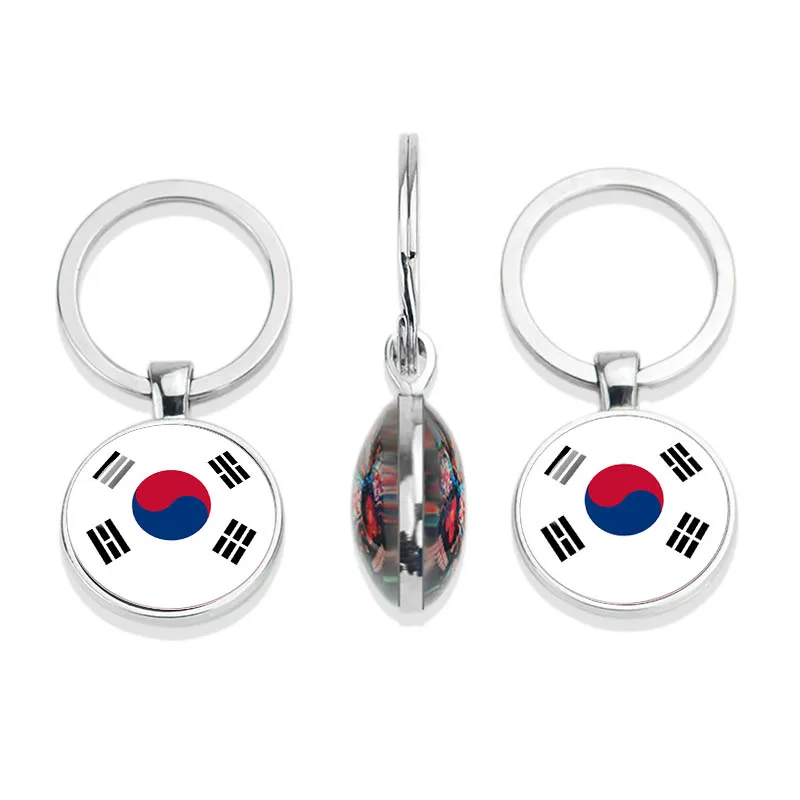 1 шт. Двусторонняя подвеска в виде флага Южной Кореи Пакистана Японии Малайзии