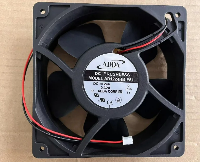 Хорошо протестированный квадратный охладитель для ADDA DC24V 0.32A 12CM 12038 охлаждающий вентилятор