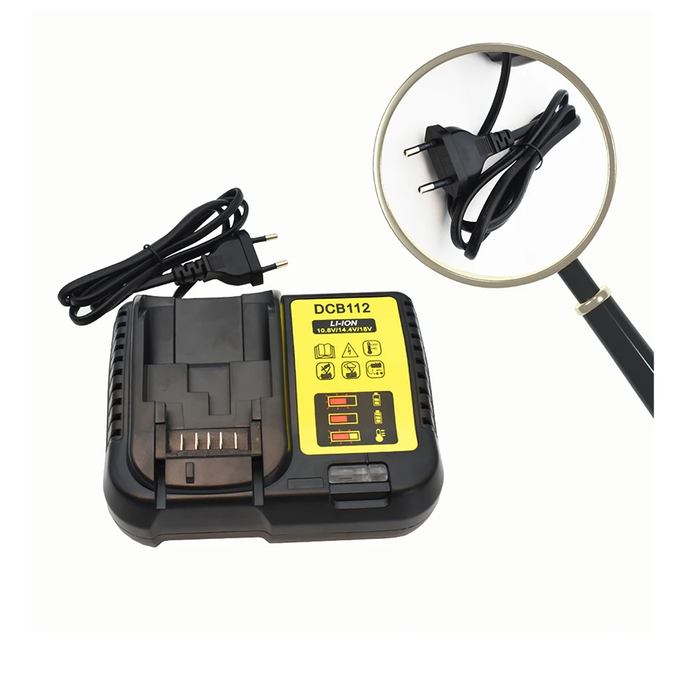 NEW 20V 18000mAh for Dewalt Power Tool Battery DCB180 DCB181 DCB182 DCB201 DCB201-2 DCB204-2+ 3A Charger |