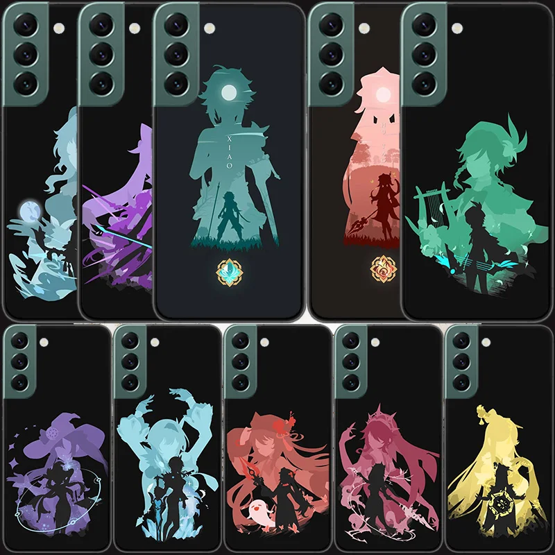 

New Genshin Impact Phone For Samsung Galaxy A02S A12 A22 A32 A42 A52S A72 4G 5G A03S A13 A23 A33 A53 A73 A9 A8 A7 A6 F12 Case Co