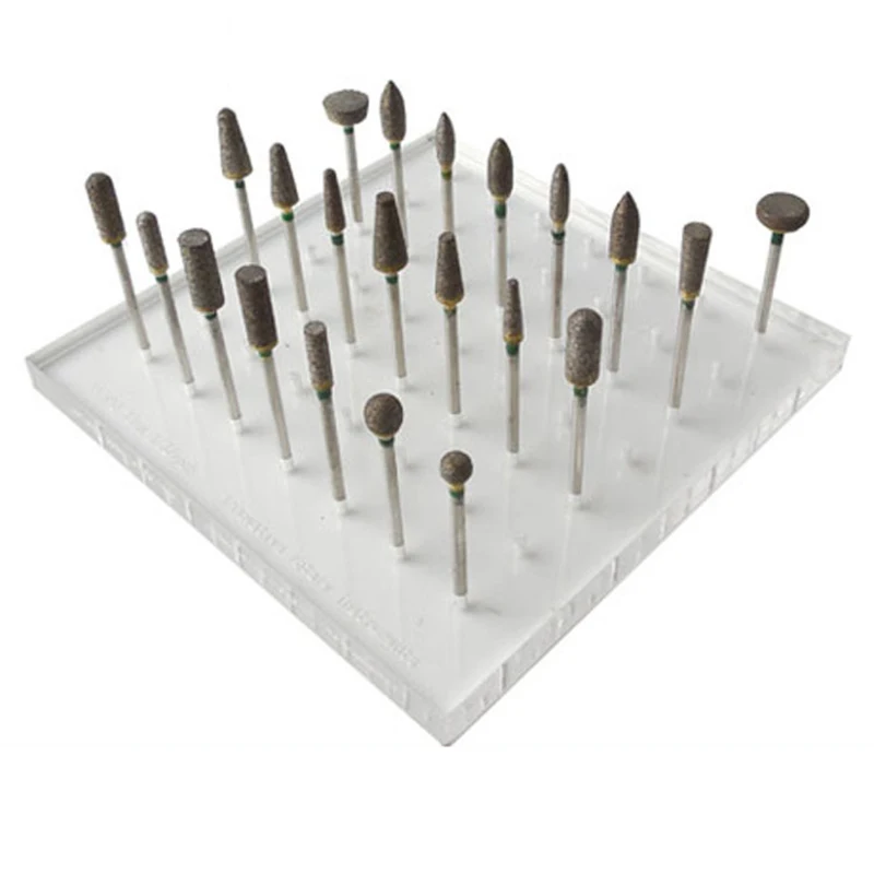 1 шт. боры для стоматологической лаборатории полностью спеченные алмазные 100 меш