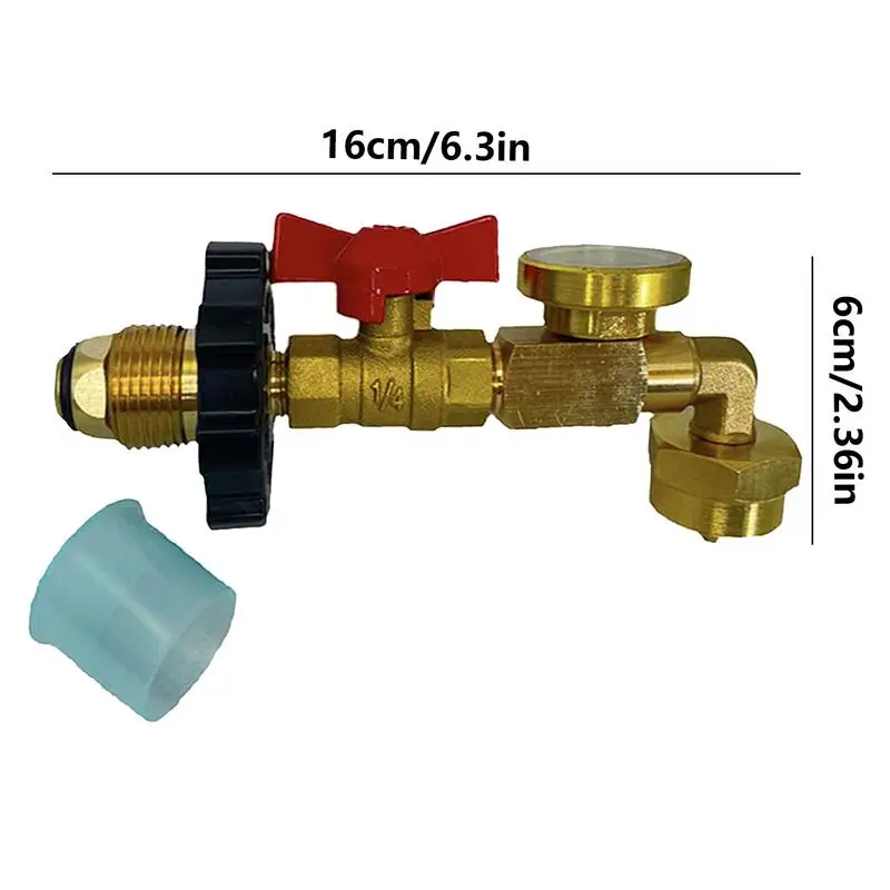Угловой адаптер для замены пропана устойчивые к атмосферным воздействиям