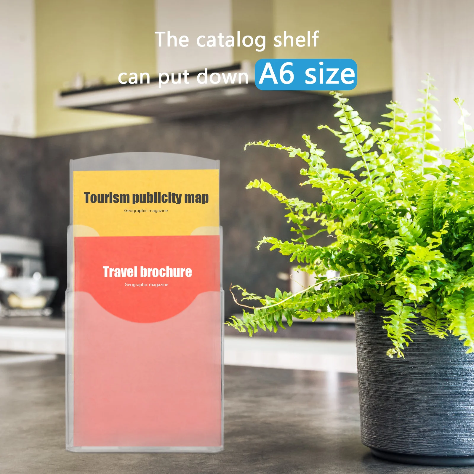 Подставка для документов Стойка данных Держатель брошюр Настенное крепление