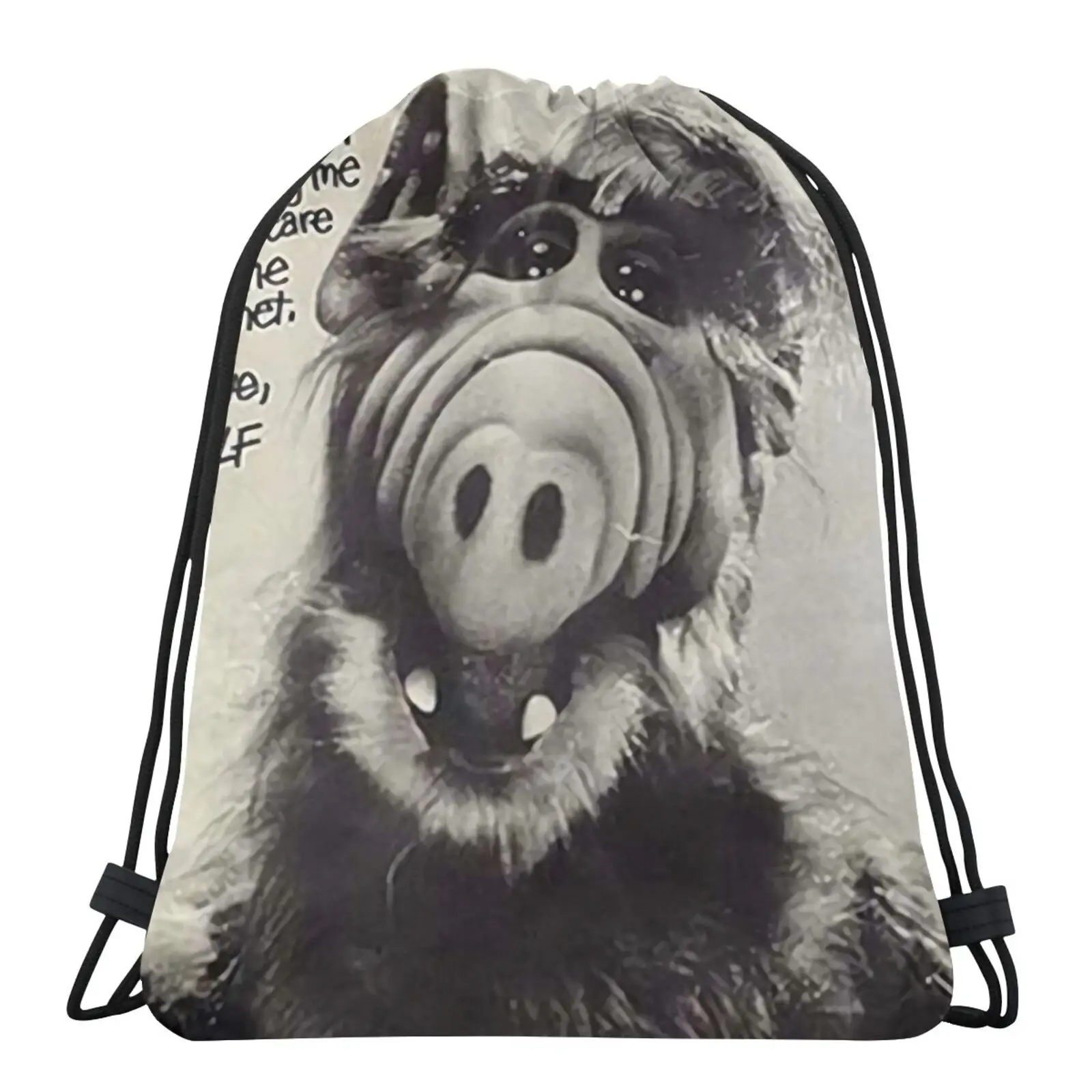 

Alf V7 Tv Series Comedy Sci 3966 Bag Bag Bag Packing Bag Screen Bag Bags Women Mirror Pocket Initial Custom Bag Cloth Backpack