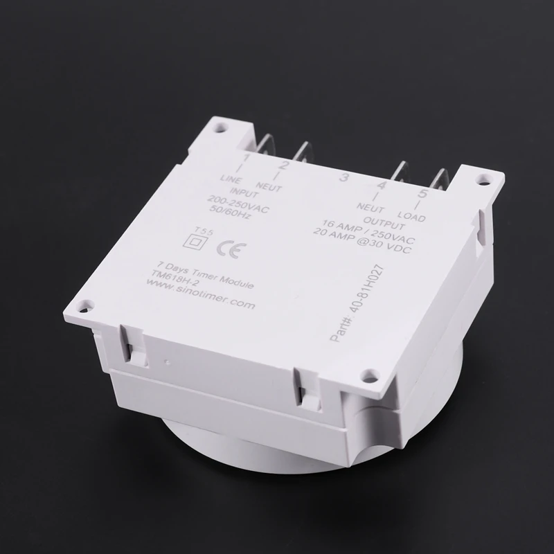Цифровой таймер Sinotimer Tm618h-2 220 В переменного тока выходное напряжение 7-дневный